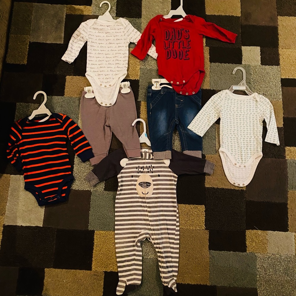 * SOLD*Lot of Boys 3-6 month fall/winter clothes